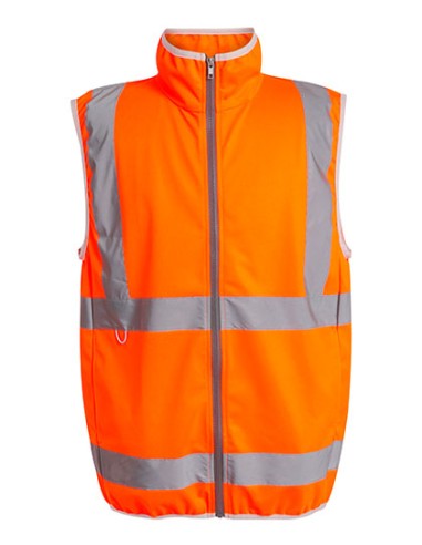 REG-TRS257-Pro Hi-Vis Full Zip Gilet